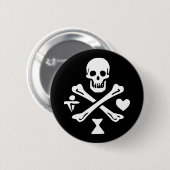 De Pyrate Saga-knop Ronde Button 5,7 Cm (Voorkant /achterkant)