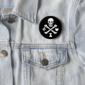 De Pyrate Saga-knop Ronde Button 5,7 Cm (In situ)