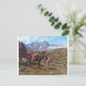 De Pyreneeën van Rosa Bonheur Briefkaart (Staand voorkant)
