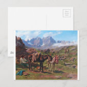 De Pyreneeën van Rosa Bonheur Briefkaart (Voorkant / Achterkant)