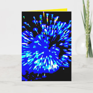 De Pyrotechniekkaart Feestdagen Kaart