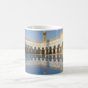 De Qibla Liwan van Azhar-moskee Moslim Egypte Caïr Koffiemok