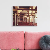 De Qibla Liwan van de moskee van Al-Azhar Canvas Afdruk (Insitu (Woonkamer))