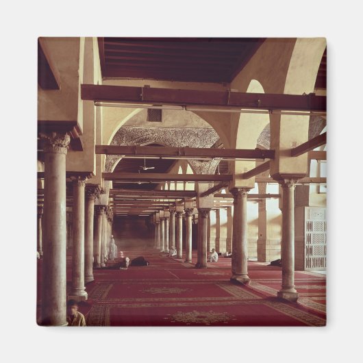 De Qibla Liwan van de moskee van Al-Azhar Magneet (Voorkant)