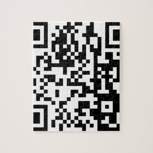 De QR-code Legpuzzel (Verticaal)