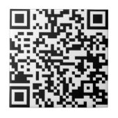 De QR-code Tegeltje (Voorkant)