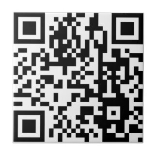 De QR-code Tegeltje