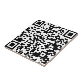 De QR-code Tegeltje (Zijkant)