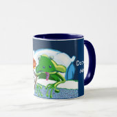 De Quack of Doctor Duck doet zijn rondes Mok (Voorkant rechts)