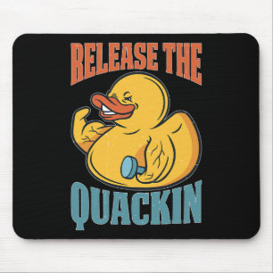 De Quackin Gym Bodybuilding Muismat