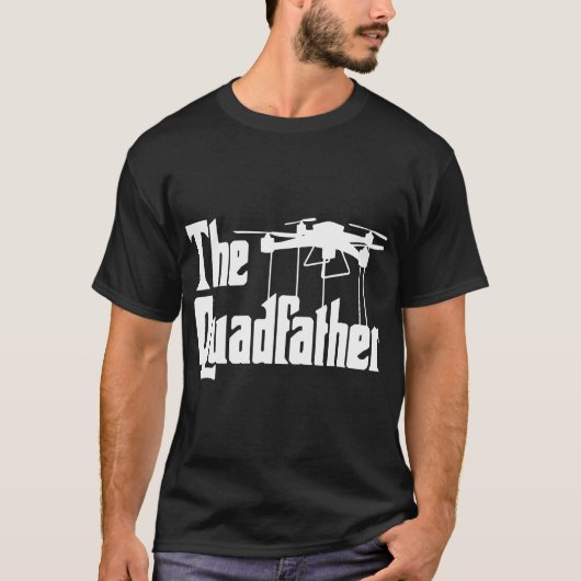 de quadfather t-shirt (Voorkant)