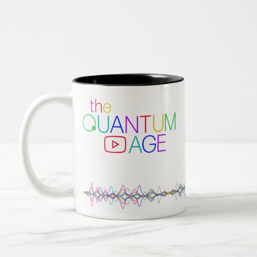 De Quantum Age 2-Tone 11 oz. koffie-Mok Tweekleurige Koffiemok (Links)