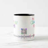 De Quantum Age 2-Tone 11 oz. koffie-Mok Tweekleurige Koffiemok (Center)