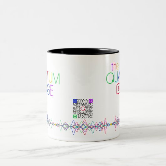 De Quantum Age 2-Tone 11 oz. koffie-Mok Tweekleurige Koffiemok (Center)