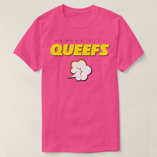 De Queefs T-shirt (Design voorkant)