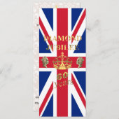 De Queens Diamond Jubilee Kaart (Voorkant / Achterkant)