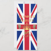 De Queens Diamond Jubilee Kaart (Voorkant)