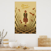De Queens Gambit Poster (Keuken)