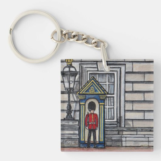 De Queens Guard Sleutelhanger (voorkant)
