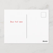 De Quiero Chili Peppers Heart Valentijns Briefkaar Briefkaart (Achterkant)