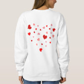 De Quiero Mucho Rode Harten Vormen Een Groot Hart Trui (Achterkant)