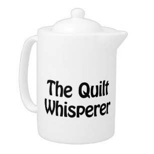 de quilt whisper theepot