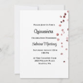 De Quinceanera Uitnodiging (Achterkant)