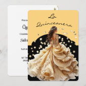De Quinceanera Uitnodiging (Voorkant / Achterkant)
