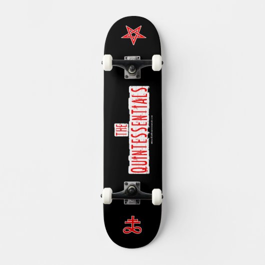 De Quintessals Skateboard! Persoonlijk Skateboard (Voorkant)