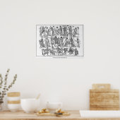 De Raad van de Oorlog van Darius Poster (Keuken)