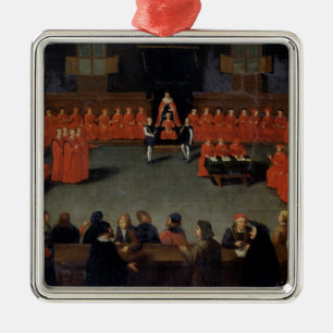 De Raad van Malines Metalen Ornament
