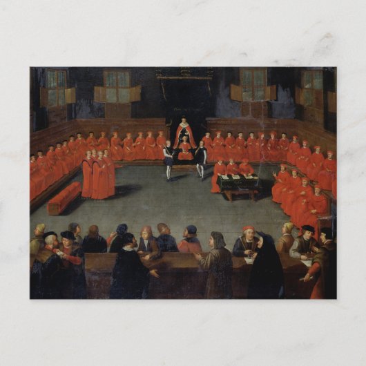 De Raad van Mechelen Briefkaart (Voorkant)