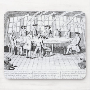 De Raad van Oorlog in 1756 Muismat