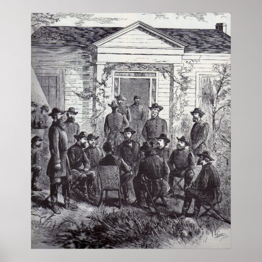 De Raad van Sherman van Oorlog Poster (Voorkant)