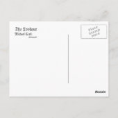 De Raadpleging Briefkaart (Achterkant)