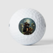 De raaf aangedreven door koffie golfballen (Voorkant)