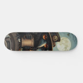 De raaf aangedreven door koffie persoonlijk skateboard (Horizontaal)