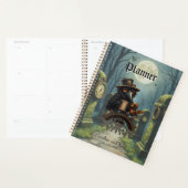 De raaf, aangedreven door koffie planner (Display)