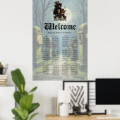 De raaf aangedreven door koffie poster (Thuiskantoor)