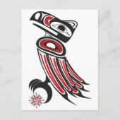 De raaf steelt de zon briefkaart (Voorkant)