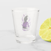 De raaf van de herfst - Gothic Harvest Shot Glass Glas (Achterkant)