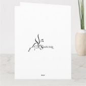 De Raaf van Halloween Kaart (Achterkant)