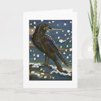 De Raaf van Yule in de Kaart van de Sneeuw