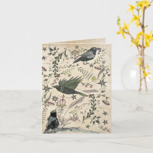 De Raafvoorbode Kaart (Gele Bloem)