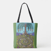DE RABBIT HOLE CANVAS TAS GROOT (Achterkant)