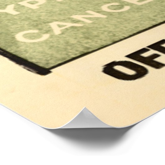 De Race is aan Poster (Hoek)