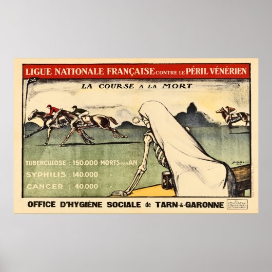 De Race is aan Poster (Voorkant)