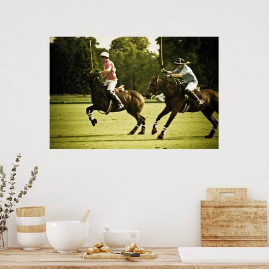 De race poster (Keuken)