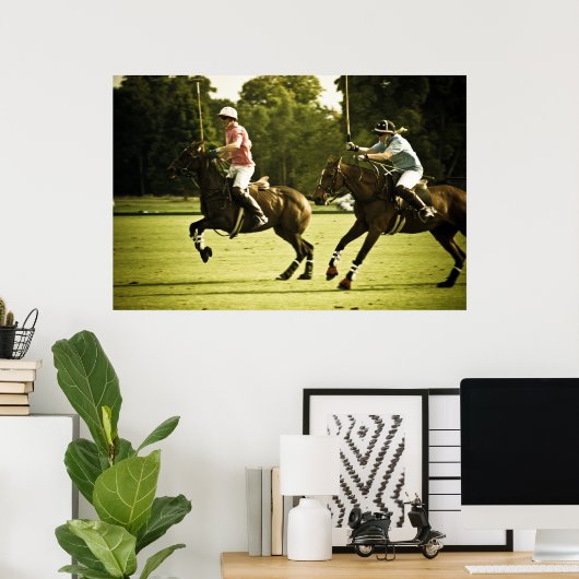 De race poster (Thuiskantoor)