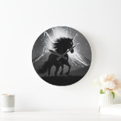 De race schaduw wandklok (Huis)